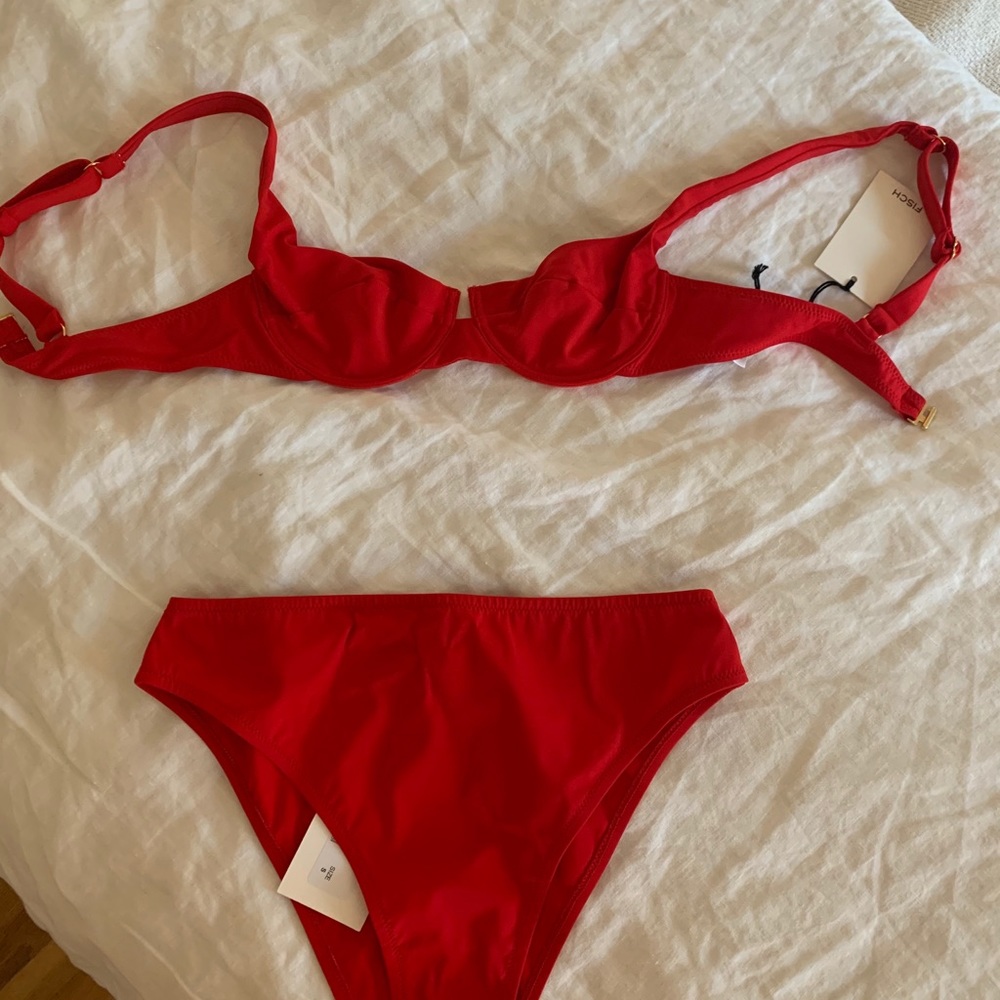 Fisch bikini in red brand new with tags